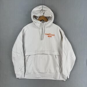 Nike Tennessee Volunteers Hoodie Mens 2XL White NCAA Basketball Sweatshirt